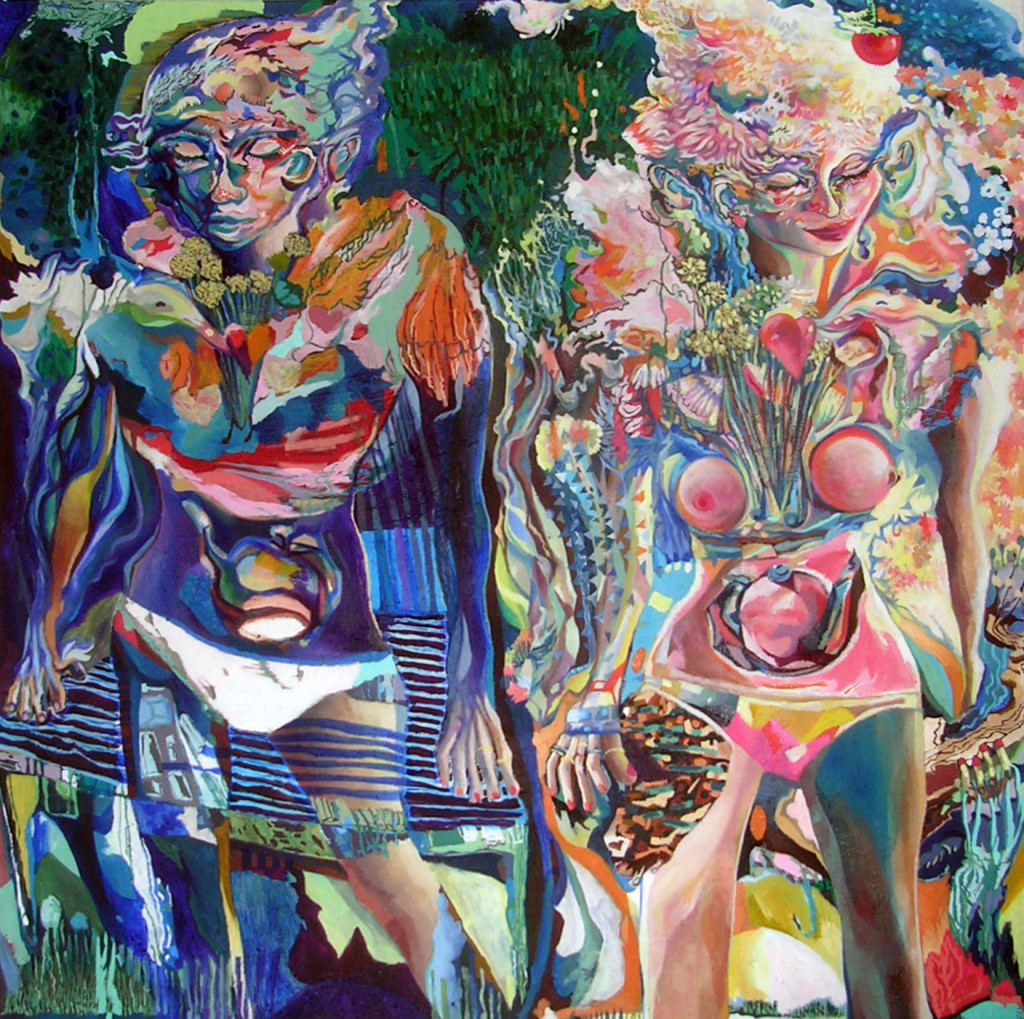 Ece Kalabak Tahterevalli 2015 160x160cm