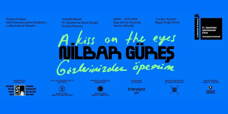 Venedik Biennale 2026 – “A Kiss on the Eyes” by Nilbar Güreş at the Türkiye Pavilion
